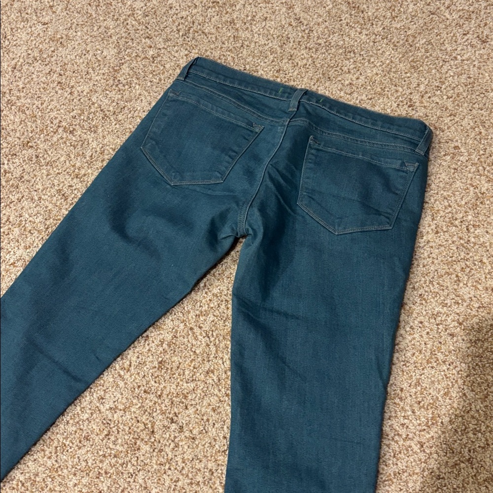 J brand “The Deal” skinny jeans w/ zippers on bottoms 29 EUC - Picture 6 of 10